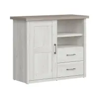 Cómoda Luca Baby 107 cm con puertas y 2 cajones alerce sibiu claro