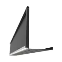 Iluminación LED con estante de 225 cm para cocina Milino negro