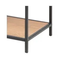 Estantería Seaford 114 cm con 4 estantes roble salvaje mate