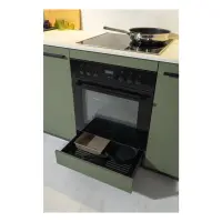 Conjunto de cocina Milino Small 210 cm verde con encimera