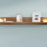 Estante de pared Gent 200 cm roble stirling