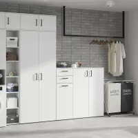 Estantería MultiDo 80 cm con 2 puertas atelier claro