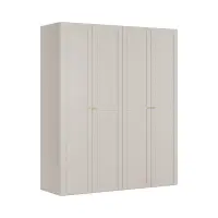 Armario modular Flex 200 cm con 4 puertas cachemira