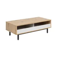 Mesa de centro Gap 110x60 roble artisan/blanco