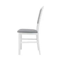 Silla tapizada Robi gris