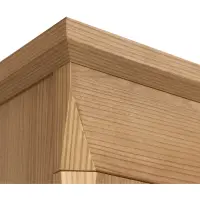 Vitrina Bergen 102 cm con 4 puertas alerce sibiu dorado