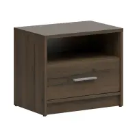 Mesita de noche Nepo Plus 49 cm con cajón roble noble