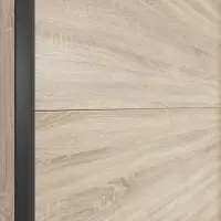 Armario de puertas correderas Tetrix 220 cm roble sonoma