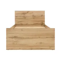 Cama Zele 90x200 roble wotan