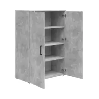 Estantería MultiDo 80 cm con 2 puertas atelier claro