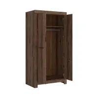 Armario de dos puertas Balin 98 cm roble monastery