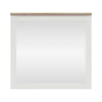 Lustro ścienne Loksa 90,5x96 cm białe