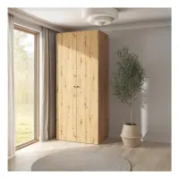 Armario de dos puertas Flex 100 cm roble artisan