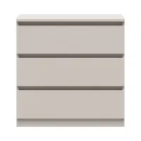 Cómoda Tetrix 75 cm con 3 cajones cachemira