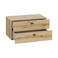 Cómoda System 64 con 2 cajones roble coast evoke