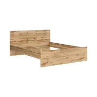 Cama Nuis 160x200 roble wotan