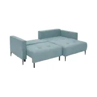 Універсальний кутовий диван Ponty розкладний з нішею м'ятний