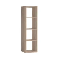 Estantería Style 41 cm con 4 estantes roble sonoma