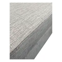 Sofá rinconera universal Lars convertible con arcón de terciopelo gris