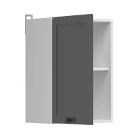 Armario de cocina superior Junona Line 40 cm izquierda/derecha grafito