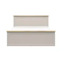 Кровать Anga A 160x200 кашемир/дуб маувелла