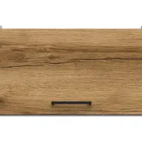 Mueble de cocina superior Junona Line 60 cm sobre campana roble delano claro