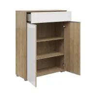 Комод Nevada 81 см с 2 дверцами и ящиком дуб ривьера