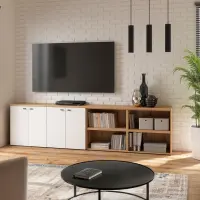 Armario System 64 con 2 puertas blanco