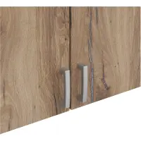 Надстройка для шкафа Brando 181 см с 4 дверями дуб флагстафф темный