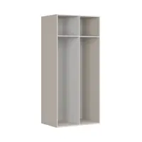 Armario de dos puertas Flex 100 cm cachemira