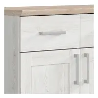 Cómoda Romance 140 cm con 3 puertas y 3 cajones alerce sibiu claro