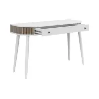 Tocador Capri 120 cm con cajón blanco/roble flagstaff oscuro