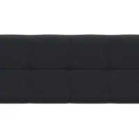 Panel tapizado para cama Tetrix 90 cm negro