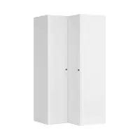 Armario modular de esquina Flex 120x118 cm blanco