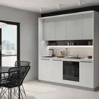 Paneles de acabado para cocina Milino 210 cm blanco alpino