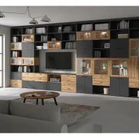 Armario System 64 con 2 puertas roble coast evoke