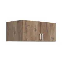 Altillo para armario Brando 91 cm con 2 puertas roble flagstaff oscuro