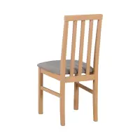 Silla tapizada Ramen cappuccino