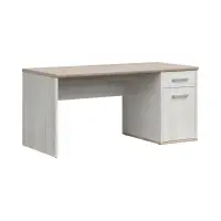 Письменный стол Romance 160 см с дверцами и ящиком лиственница Sibiu светлая