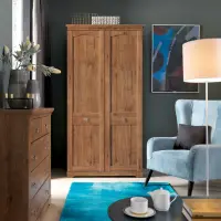 Armario de dos puertas Patras roble april