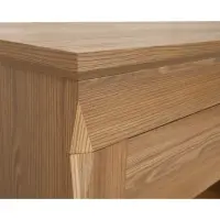 Vitrina Bergen 156 cm con 3 puertas alerce sibiu dorado