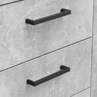 Комод MultiDo 120 см с 3 дверцами и 2 ящиками светлый ателье