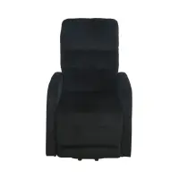 Sillón tradicional Grand con función relax negro