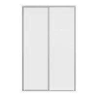 Armario de puertas correderas Flex 150 cm blanco