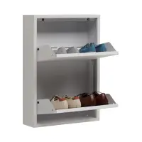 Zapatero Fly de dos puertas blanco