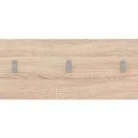 Perchero de pared para recibidor Nepo Plus roble sonoma