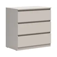 Cómoda Tetrix 75 cm con 3 cajones cachemira