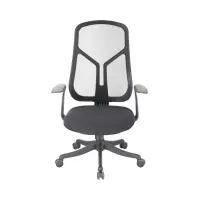 Silla giratoria Odo negra