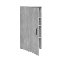 Estantería MultiDo 45 cm con puertas atelier claro