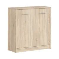 Armario Nepo Plus 80 cm de dos puertas roble sonoma
